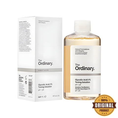 تونر گلیکولیک اسید اوردینری لایه بردار و روشن کننده